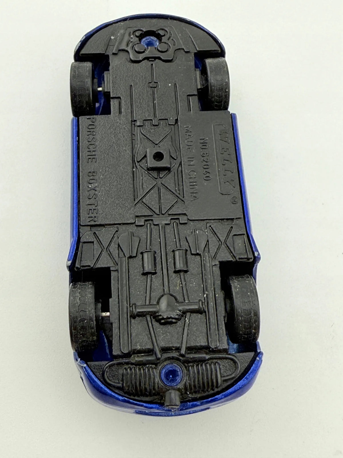 PORSCHE BOXSTER CABRIO, Welly, Resoraki, Die cast 62040, Niebieski, 1:64 – zdjęcie 10