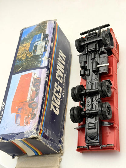 KAMAZ-53212 SOVIET TRUCK Elecon (AREK) '70 Czerwony 1:43 Made in ZSRR – zdjęcie 10