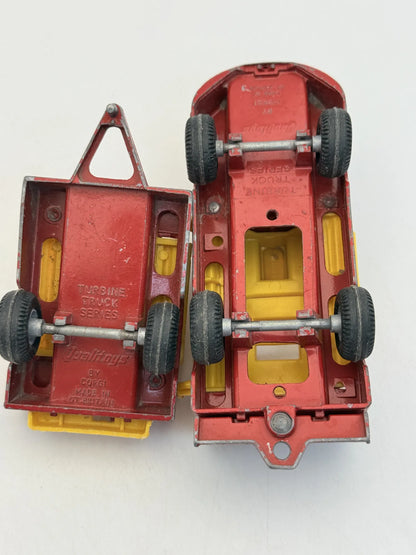 TURBINE TRUCK, WÓZ STRAŻACKI, Corgi, Die cast, Czerwony, 1:43, Resoraki – zdjęcie 11