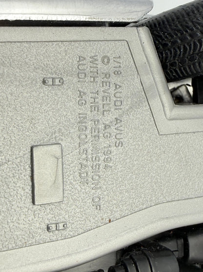1994 AUDI AVUS QUATTRO, Revell, Die cast, Srebrny / chrom, 1:18, Resoraki – zdjęcie 12