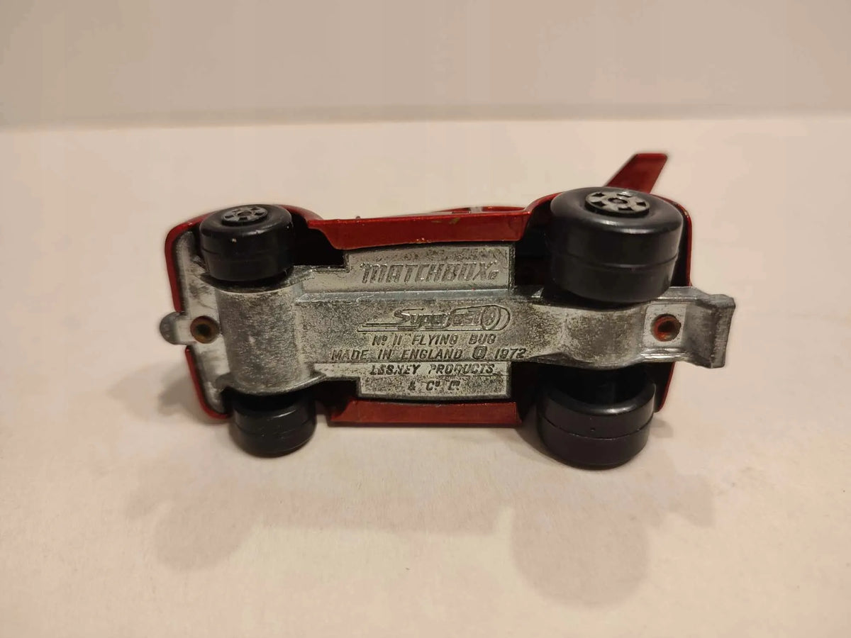 Flying Bug Matchbox Czerwony 1:64 Made in Anglia – zdjęcie 13