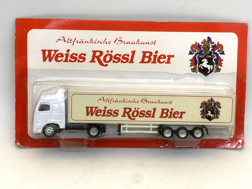 Volvo Eurosun 1:87 Ciężarówka Promocyjna Weiss Rössl Bier Blister Biały