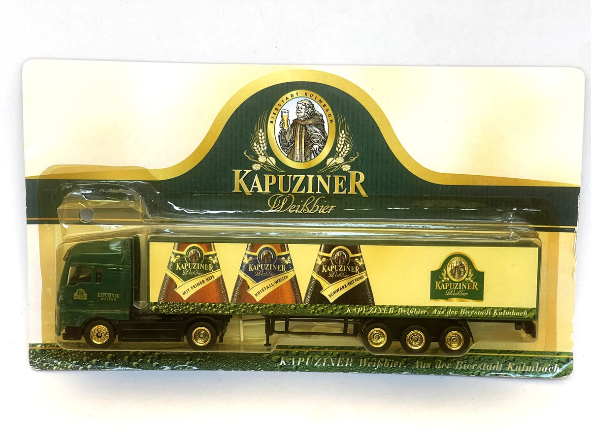 MAN Werbetruck 1:87 Ciężarówka Promocyjna KAPUZINER Blister Zielony