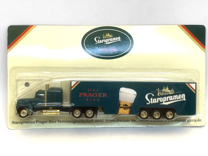 Freightliner Grell 1:87 Ciężarówka Promocyjna Staropramen Blister Zielony