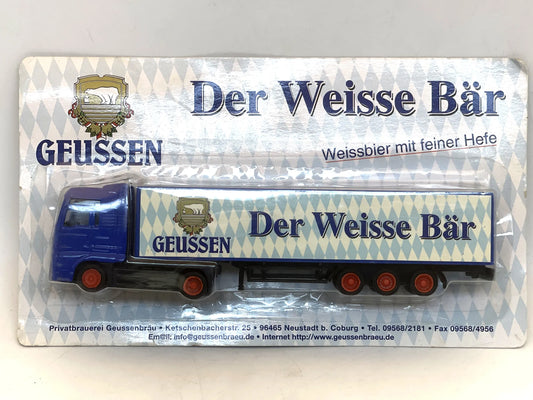 MAN Dorfner Grafik Design 1:87 Ciężarówka Promocyjna GEUSSEN Blister Biały