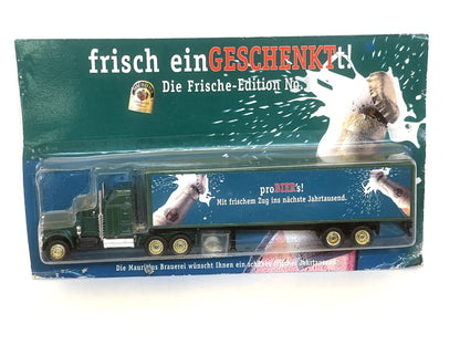 Peterbilt Truck Hümmer 1:87 Ciężarówka Promocyjna Blister Zielony Geshenkt