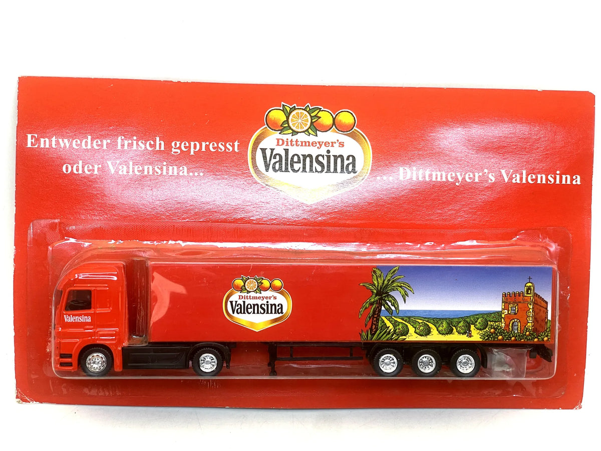 Mercedes Actros Hummer 1:87 Ciężarówka Promocyjna Valensina Blister Reklama