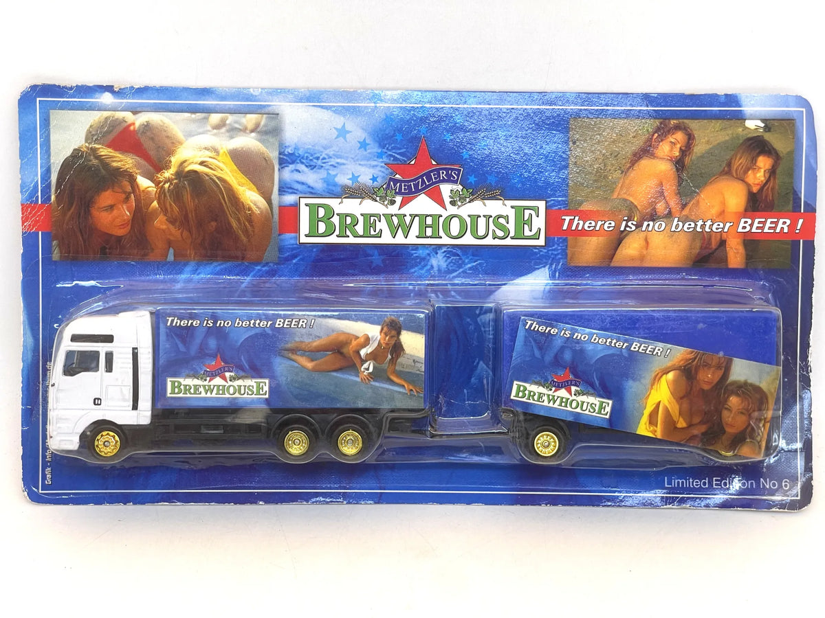 MAN Gefra-Werbung 1:87 BREWHOUSE Blister Biały