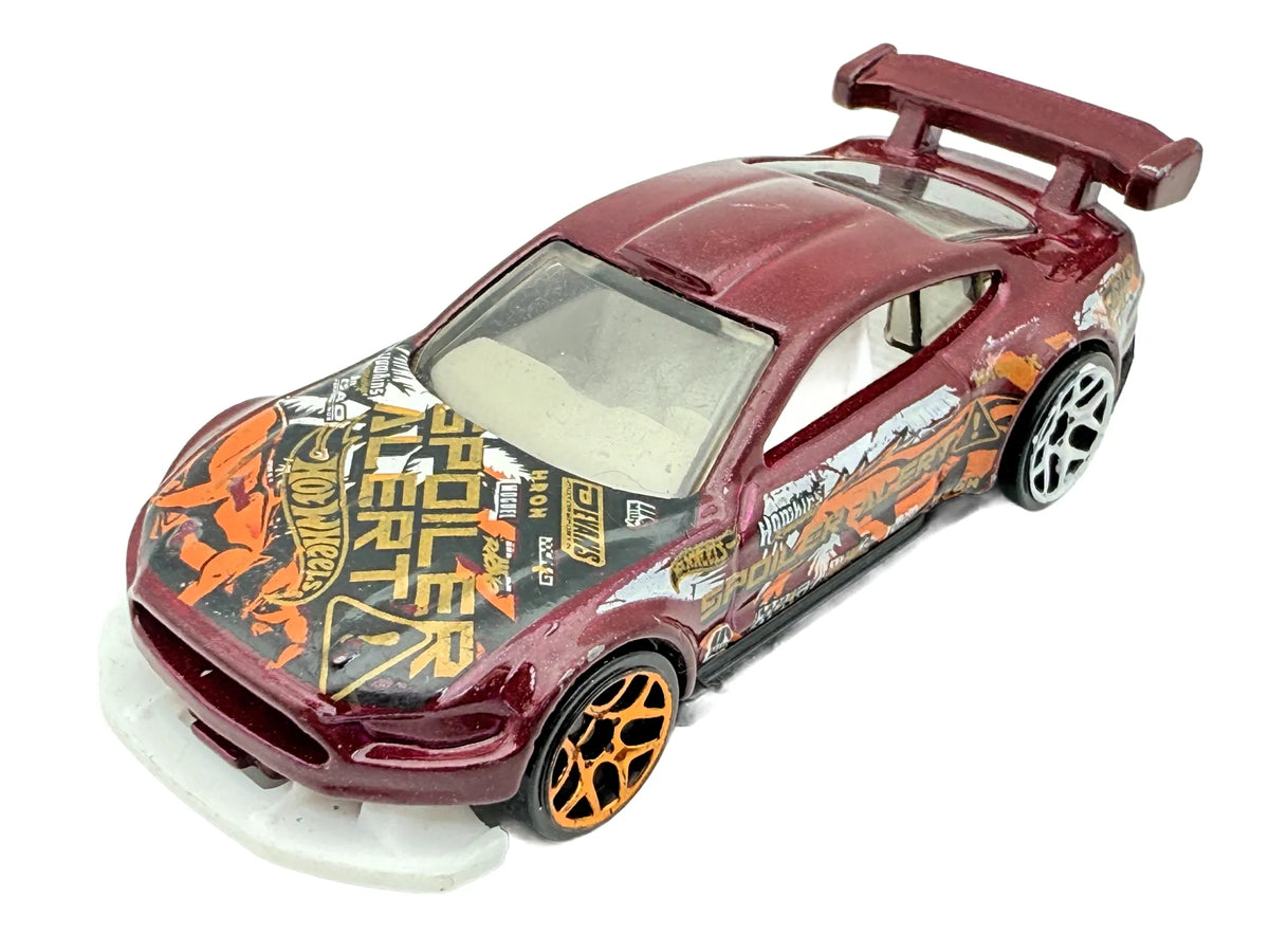 CUSTOM '18 FORD MUSTANG GT Hot Wheels 2018 Bordowy 1:64