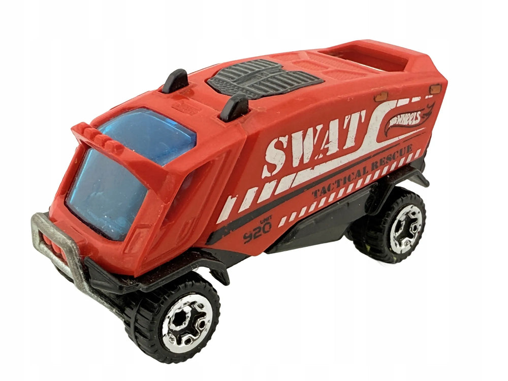 AERO POD, SWAT, Hot Wheels 2014, Resoraki, Die cast K05, Czerwony, 1:64