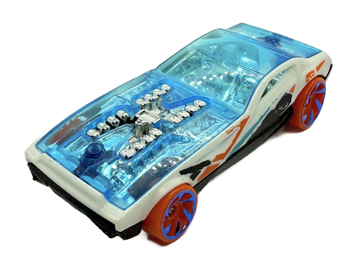 Power Pistons X-Raycers Hot Wheels Biały 1:64