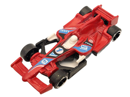 F1 Racer, Hot Wheels, Resoraki, Die cast 1:64, czerwony