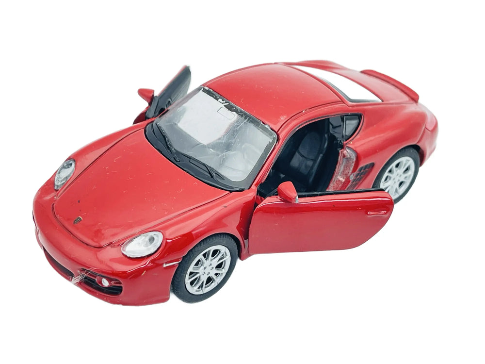 Porsche Cayman S, Welly, Resoraki, die cast, 1:43
