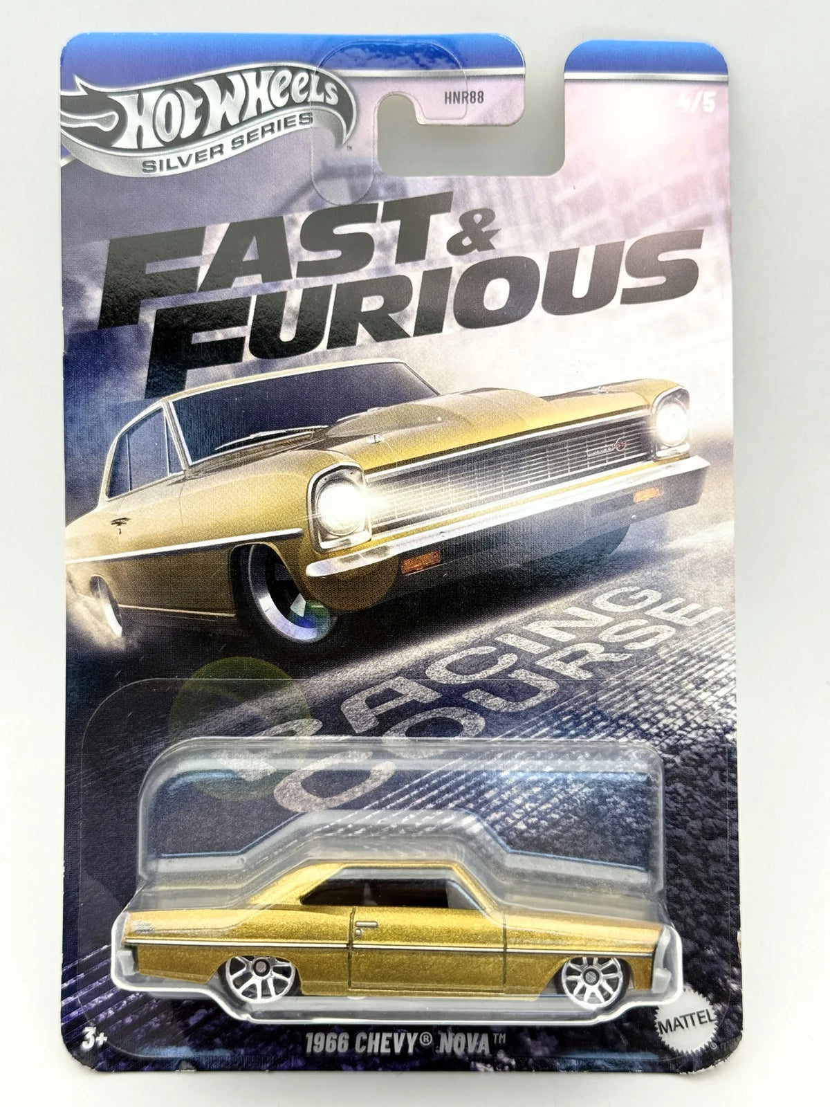 1966 CHEVY NOVA FAST & FURIOUS Hot Wheels 2024 Złoty 1:64