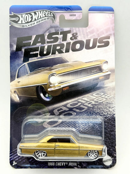 1966 CHEVY NOVA FAST & FURIOUS Hot Wheels 2024 Złoty 1:64