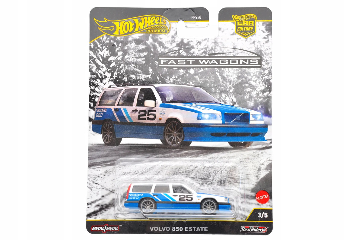 Volvo 850 Estate Hot Wheels 2024 Niebieski 1:64