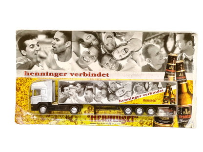 Scania Hümmer 1:87 henninger verbindet Blister Srebrny Reklama