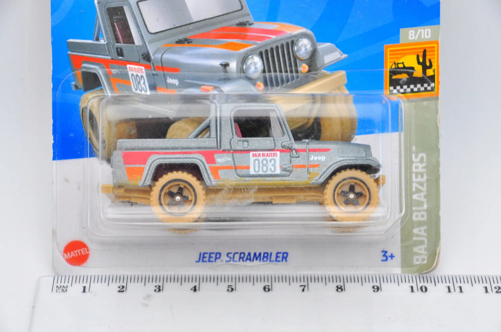 Jeep Cj-7 Majorette Szary 1:60
