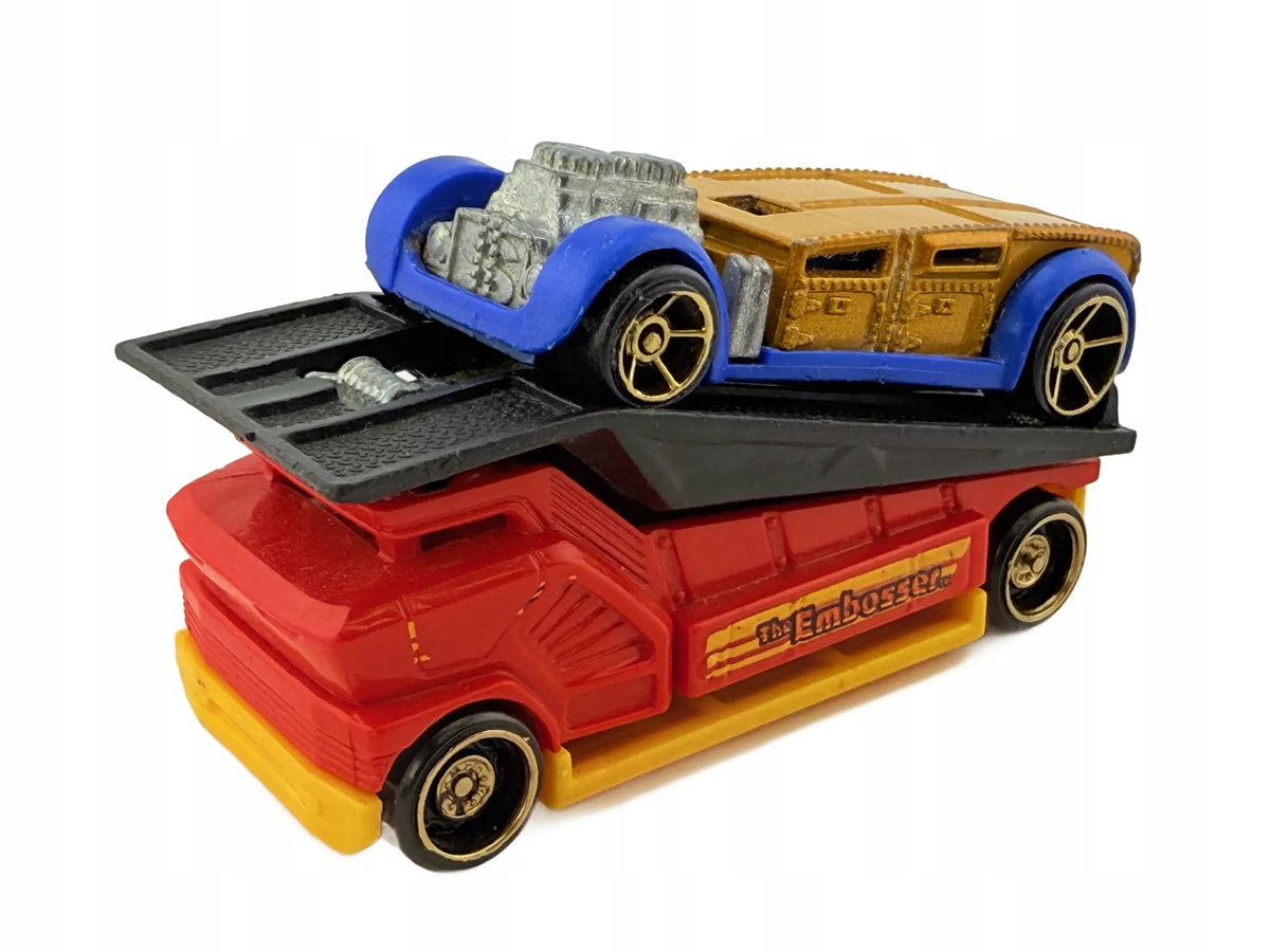 The Embosser Hot Wheels 2010 Żółty, 1:64