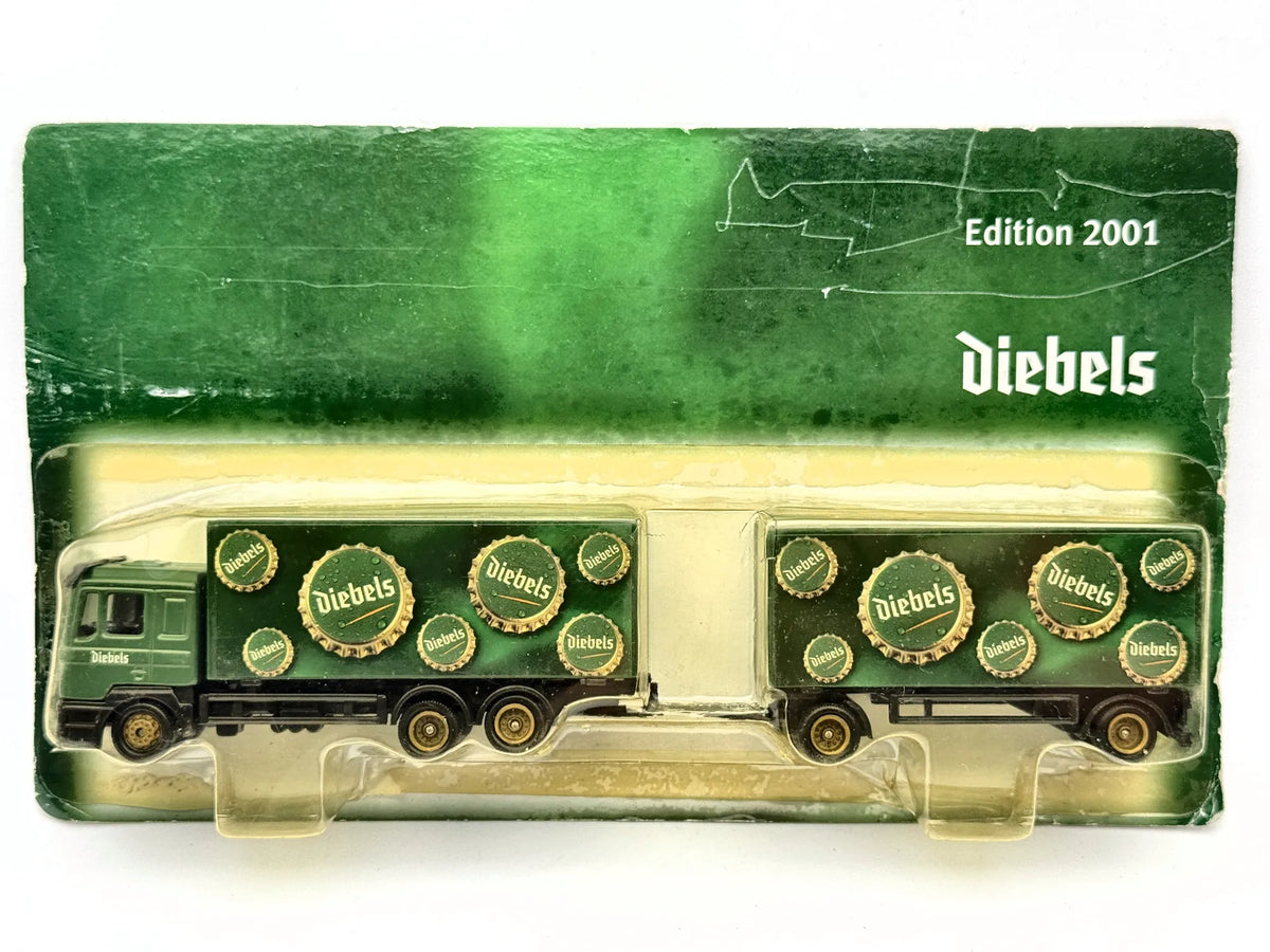 MAN TRUCK PromOcean 1:87 Ciężarówka Promocyjna Diebels Blister Zielony