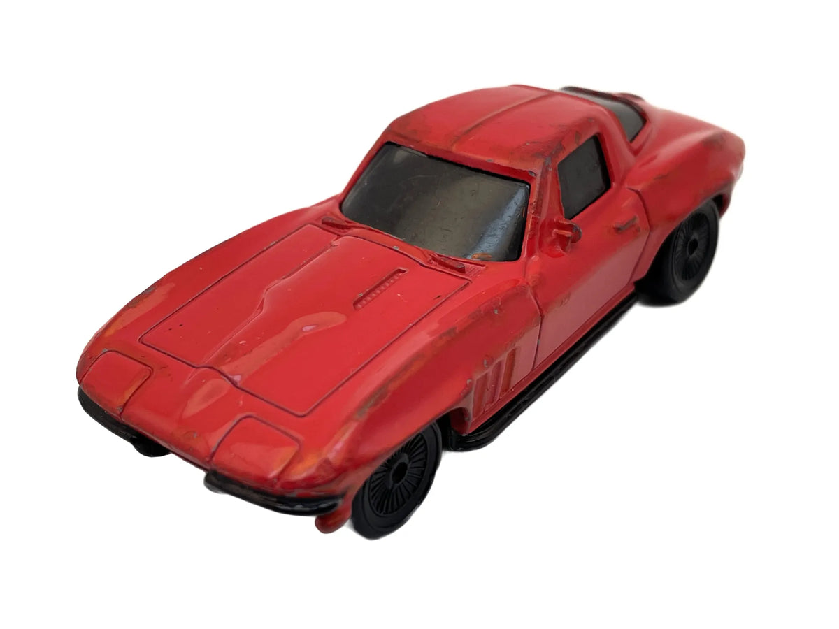 1966 CHEVY CORVETTE, Hot Wheels 2016, Die cast FF024 FCN87, Czerwony, 1:64,