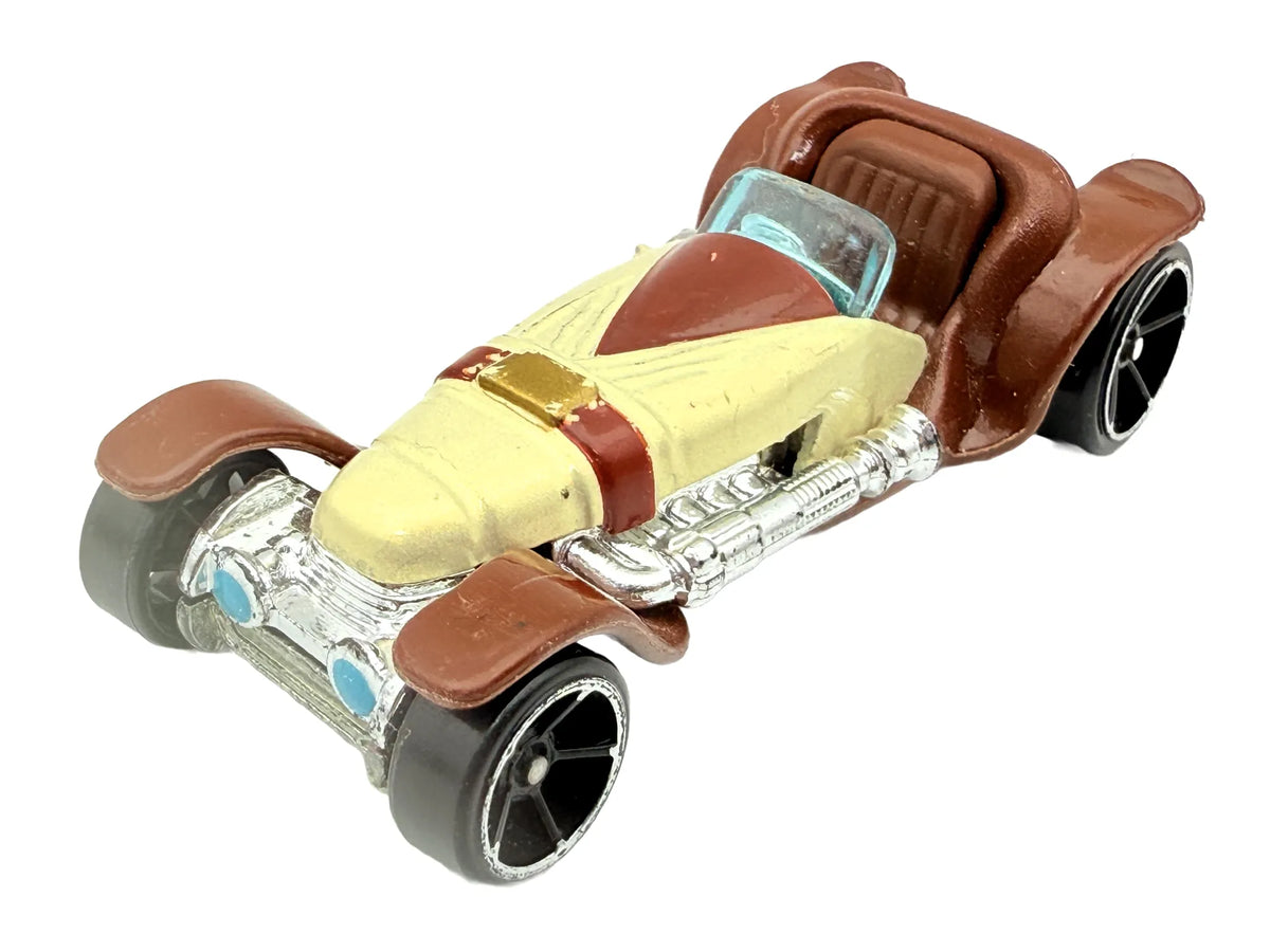 Obi Wan Kenobi, Star Wars, Hot Wheels 2014, Die cast CLR67, Złoty, 1:64