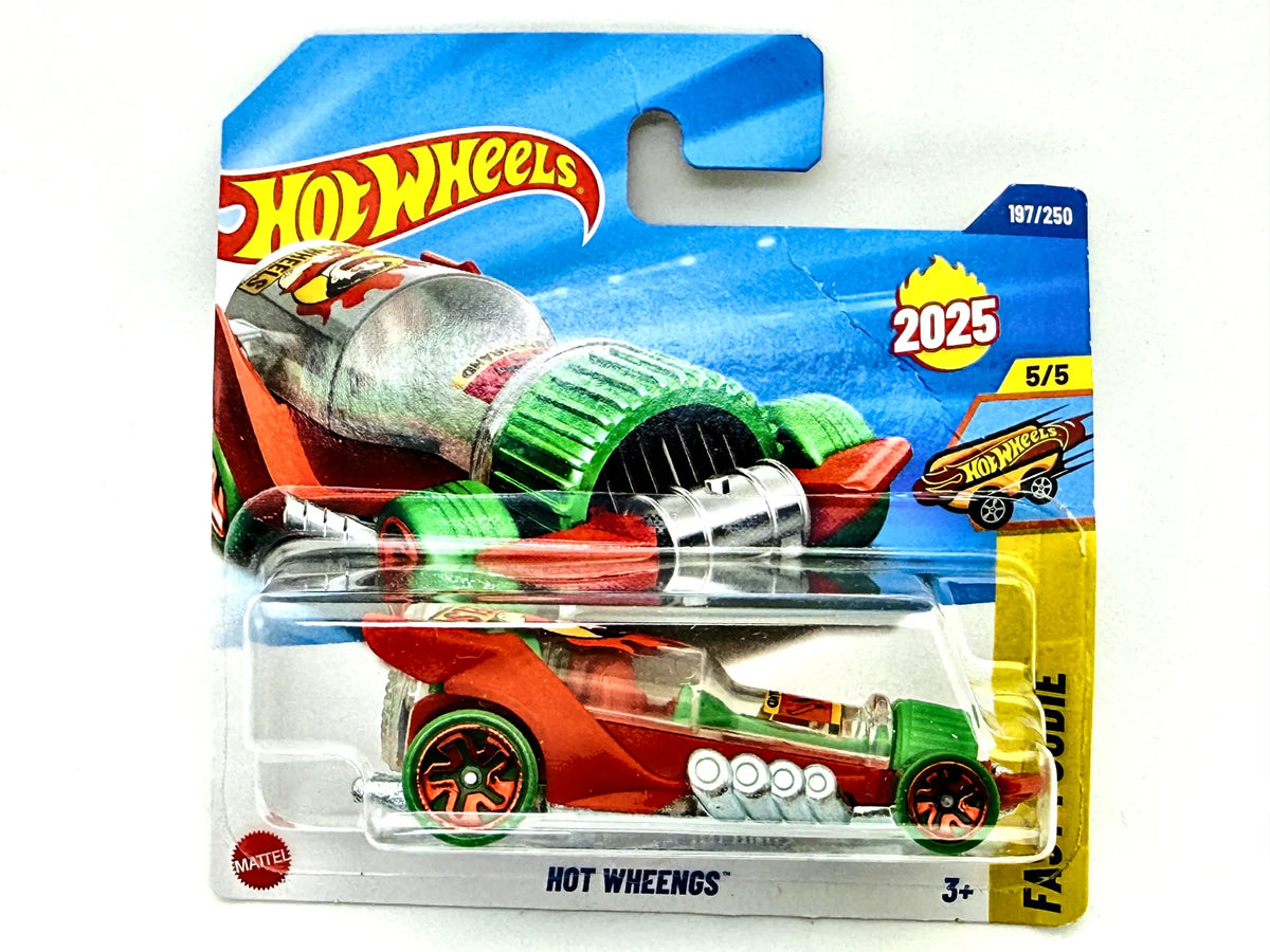 Hot Wheengs Hot Wheels 2025 Fast Foodie 1:64 Blister Czerwony