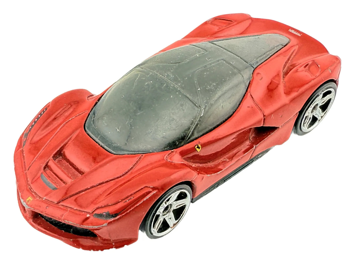 LAFERRARI, Hot Wheels 2013, Die cast F49, Czerwony, 1:64, Resoraki
