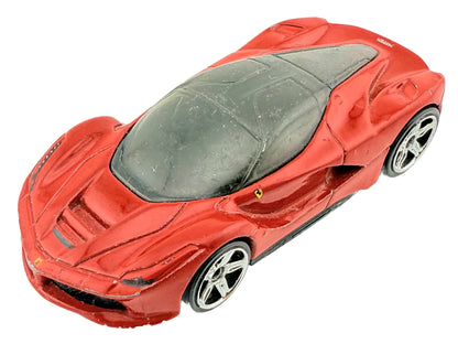 LAFERRARI, Hot Wheels 2013, Die cast F49, Czerwony, 1:64, Resoraki