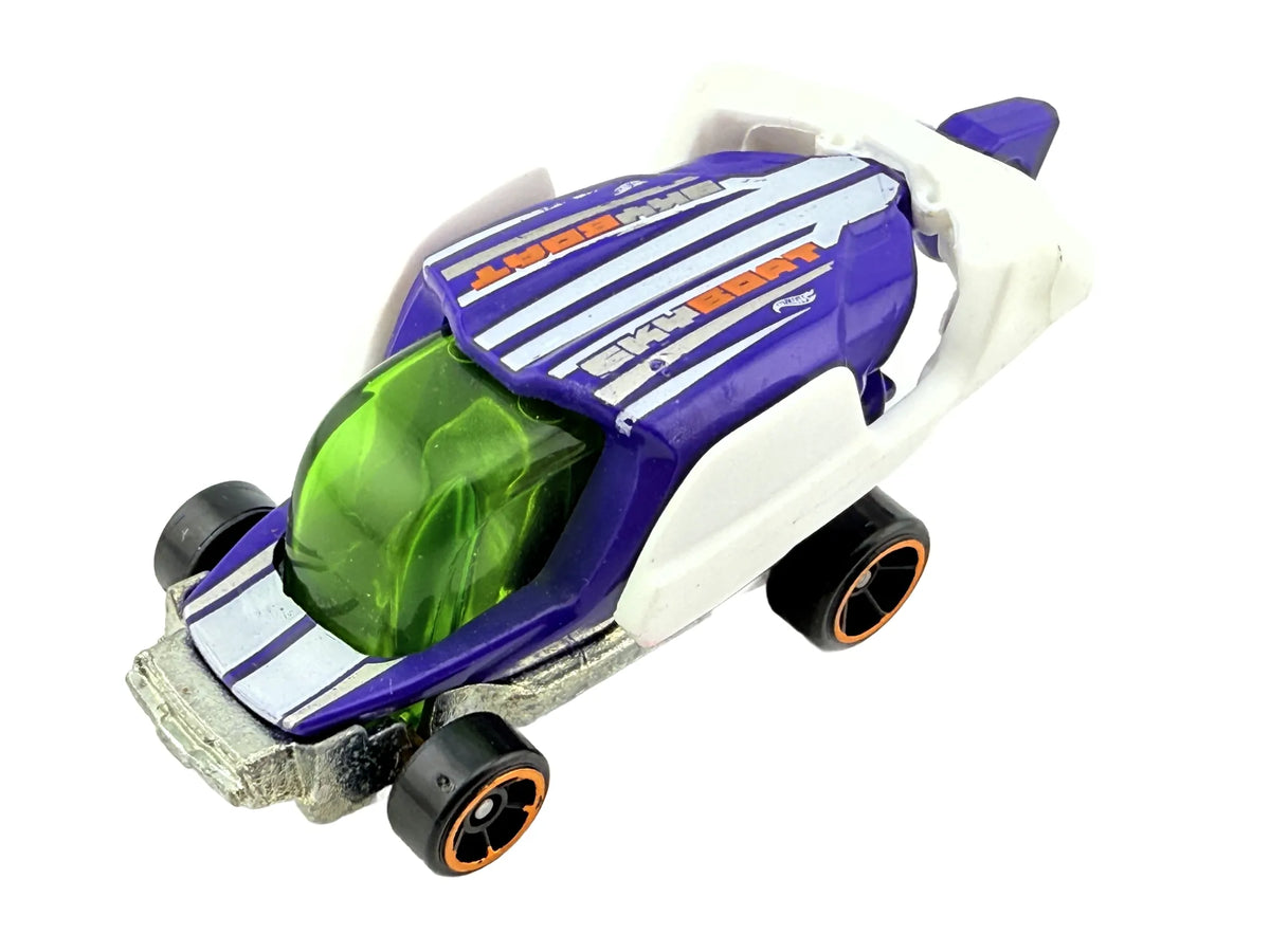 SKY BOAT, Hot Wheels 2018, Die cast FYB34, Fioletowy, 1:64, Resoraki