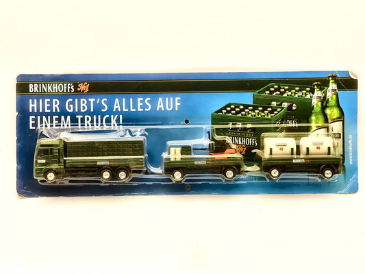 MAN Grell 1:87 Ciężarówka Promocyjna BRINKHOFF'S Blister Zielony