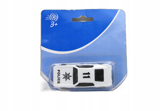 Mini Car Global Way Shares Limited 1:64 Biały POLICE