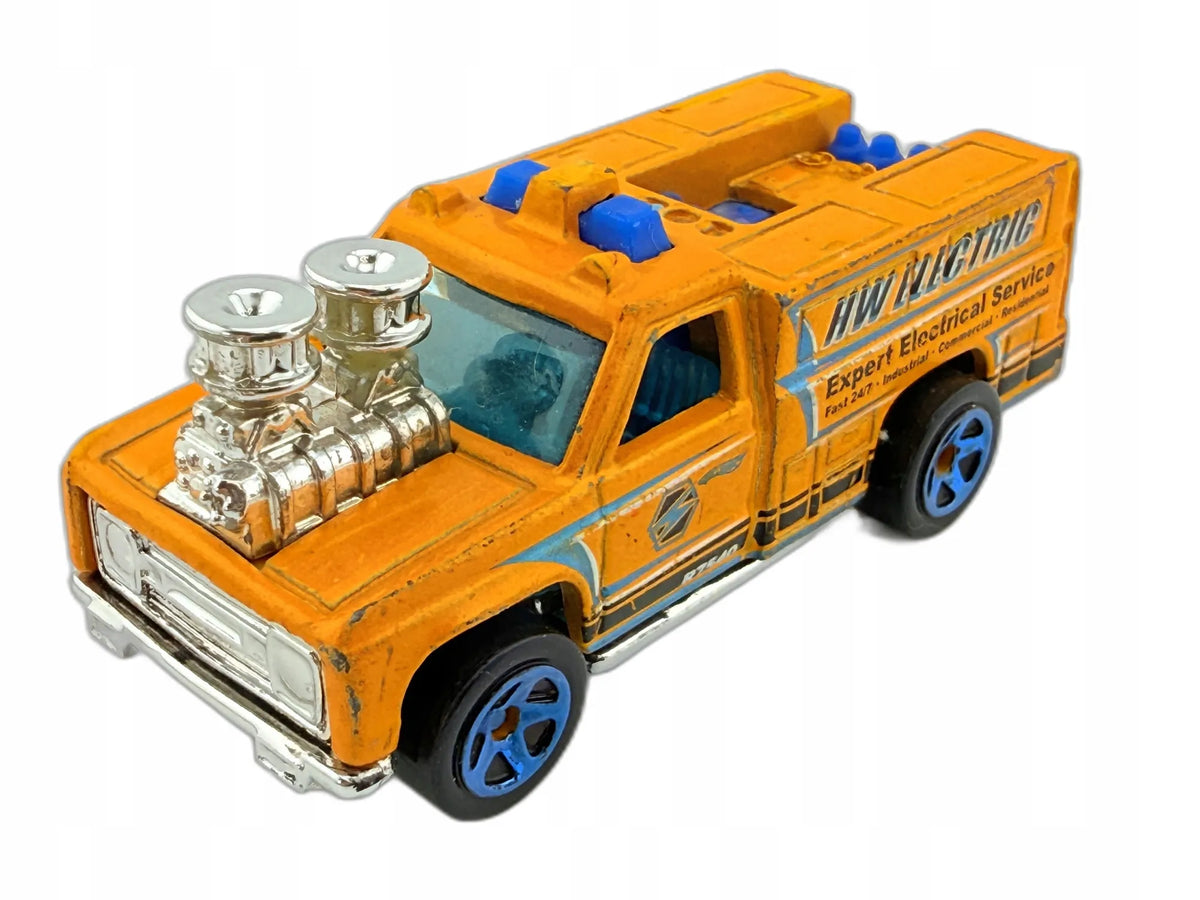Hw Electric Hot Wheels 1974 Pomarańczowy 1:64