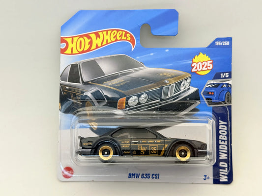 Bmw 635 Csi Wild Widebody Hot Wheels 2025 Czarny 1:64