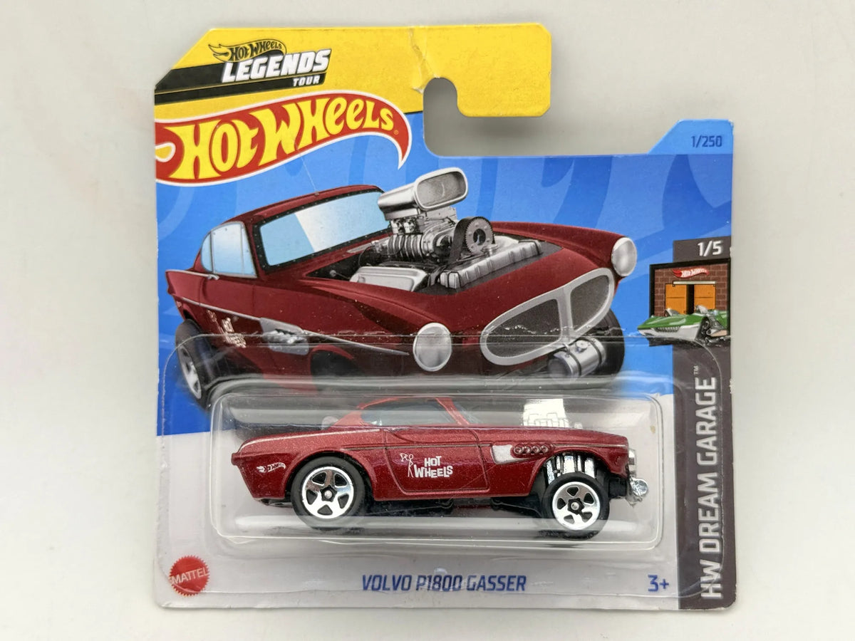 Volvo P1800 Gasser HW Dream Garage Hot Wheels 2023 Czerwony 1:64