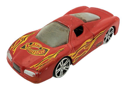 Concept Car Speedsters Top Racer, Die cast 9860, Resoraki, Czerwony, 1:64