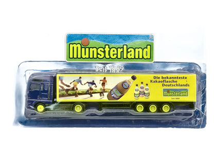 MAN TRUCK Grell 1:87 Ciężarówka Promocyjna Niebieski Reklama Münsterland – zdjęcie 2