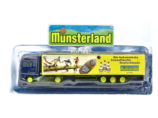 MAN TRUCK Grell 1:87 Ciężarówka Promocyjna Niebieski Reklama Münsterland – zdjęcie 2