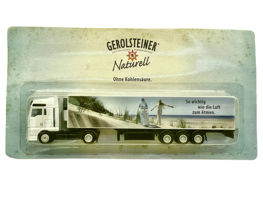 MAN TRUCK Vierke 1:87 Made in Germany Blister Reklama Gerolsteiner Naturell