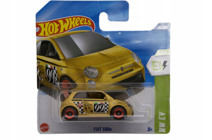 FIAT 500E Hot Wheels 2025 Złoty 1:64