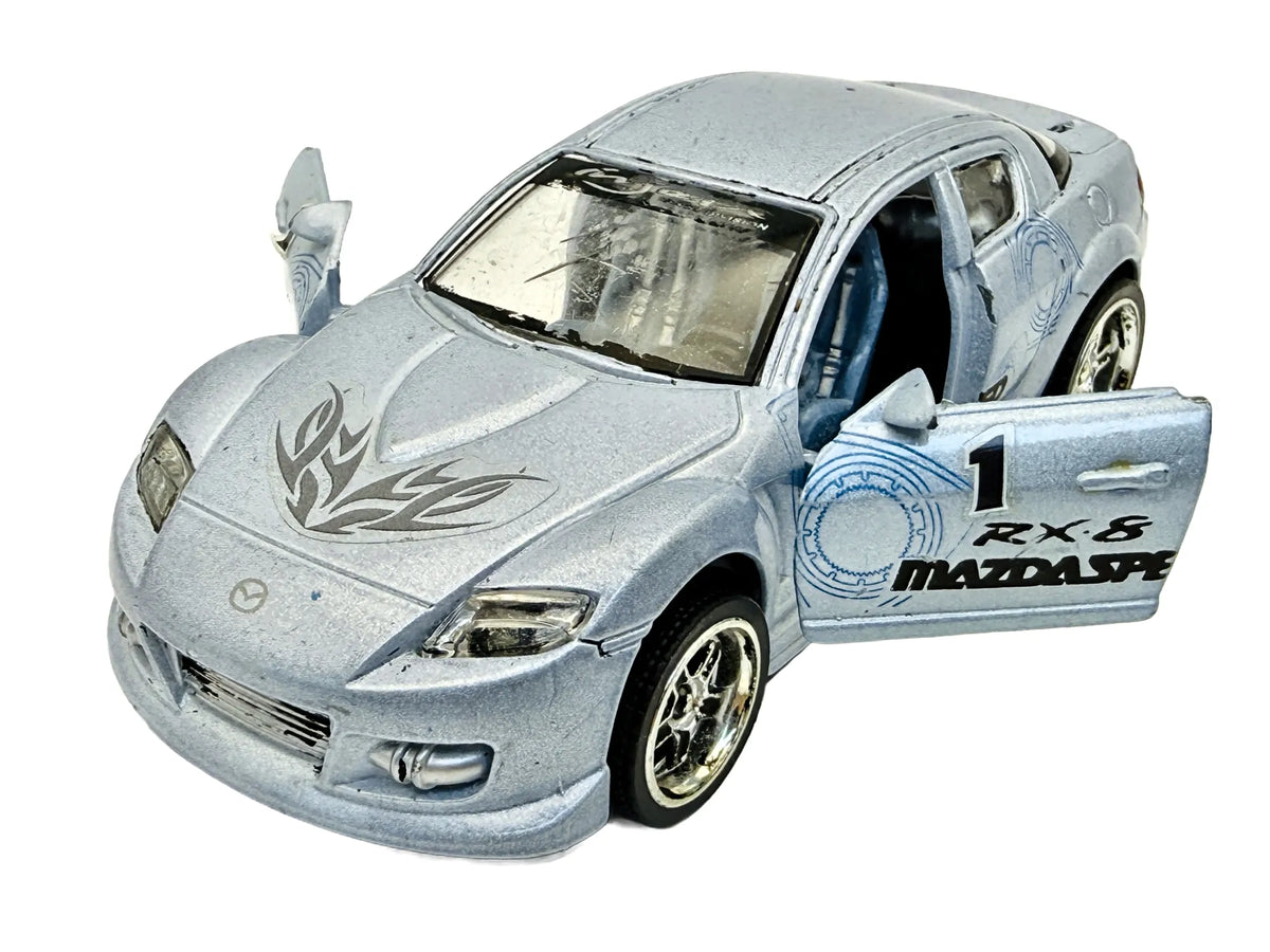 Mazda Rx-8 Kinsmart 2002 1:36 1 Luzak Niebieski