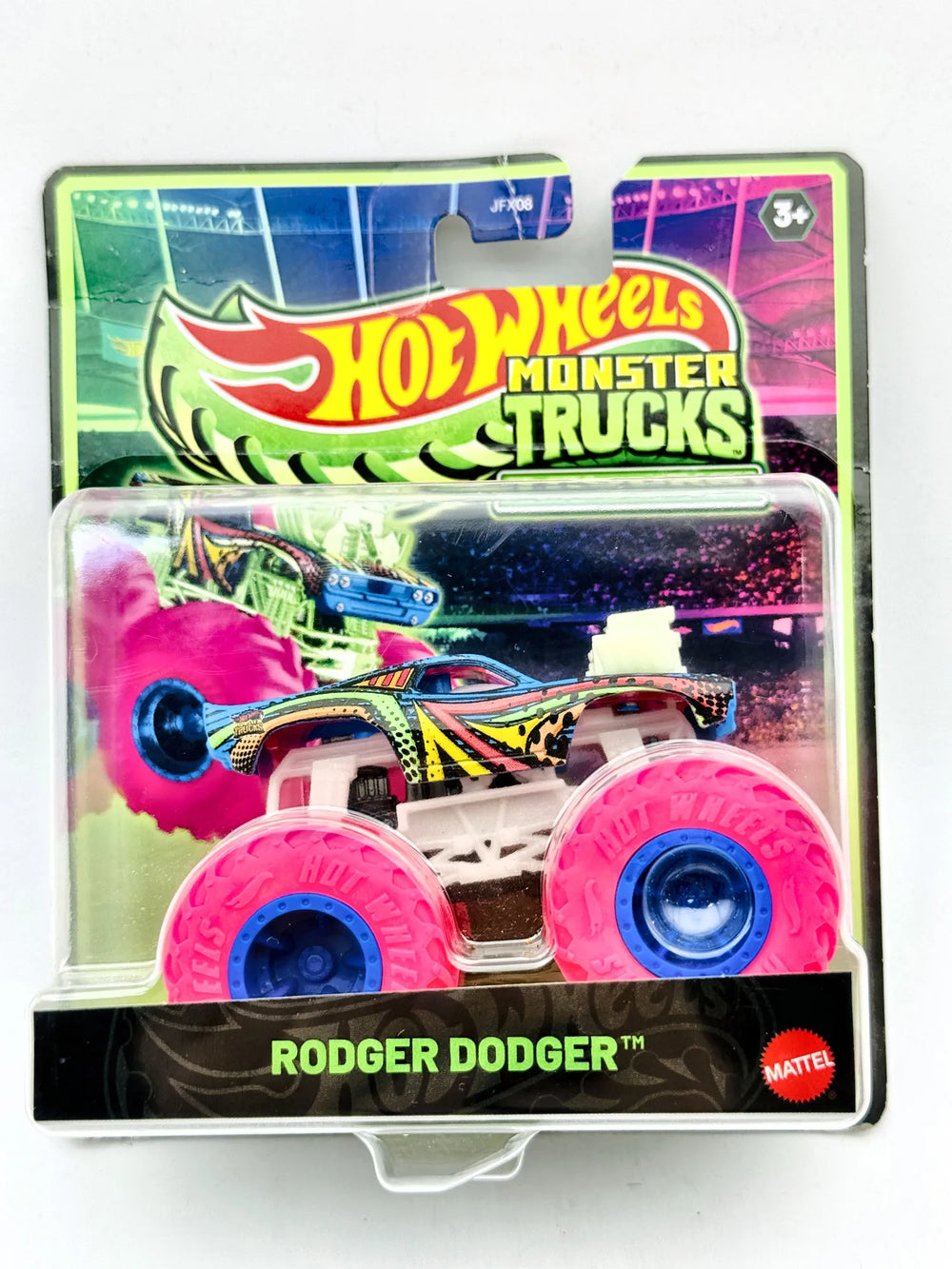 Rodger Dodger Hot Wheels 2024 1:64 Blister Różowy
