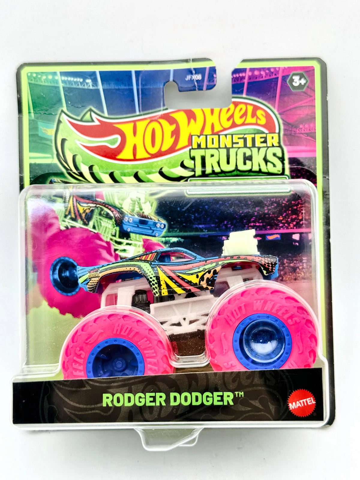 Rodger Dodger Hot Wheels 2024 1:64 Blister Różowy