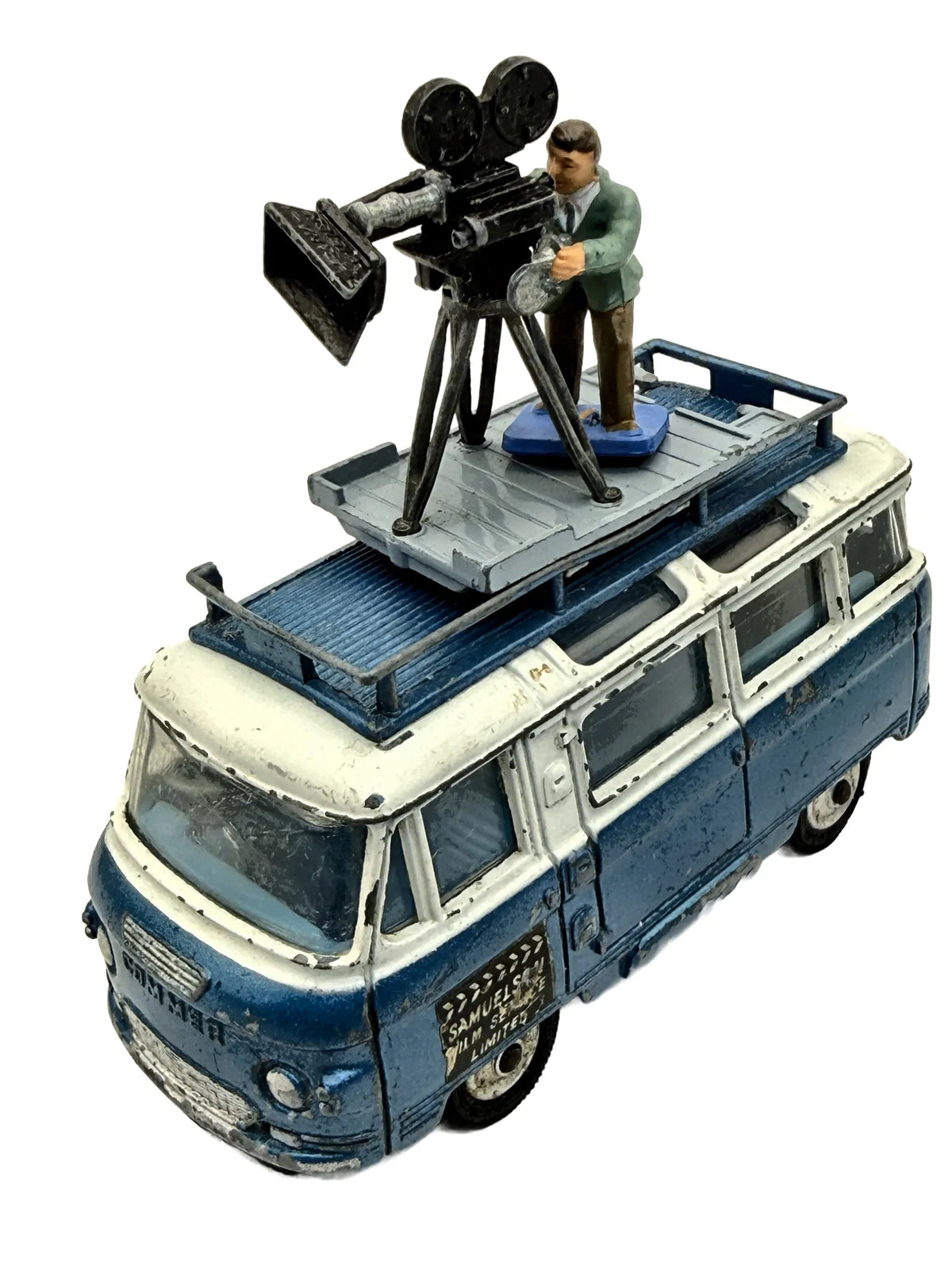 Commer Bus Samuelson Film Services z kamerzystą Corgi 1:49 Great Britain