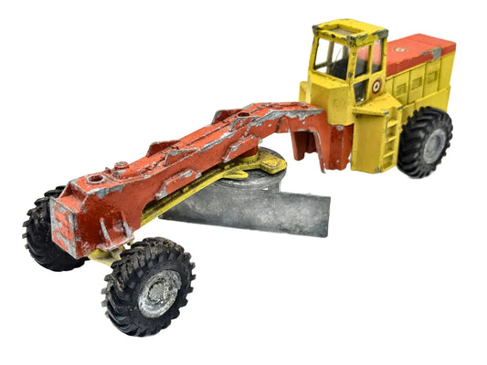 Road Grader Dinky Toys '70 Żółty 1:43 Made in England