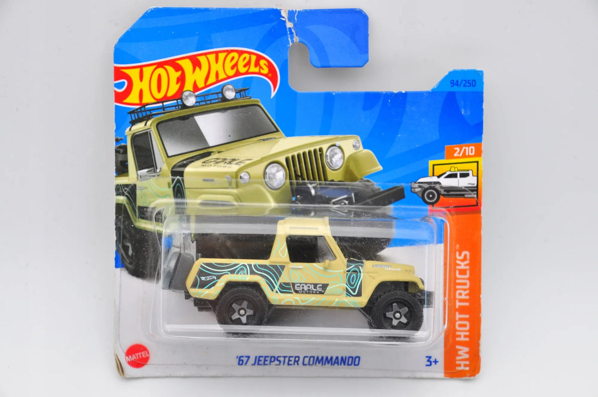 Jeep HW Hot Trucks Hot Wheels 2023 Żółty 1:64