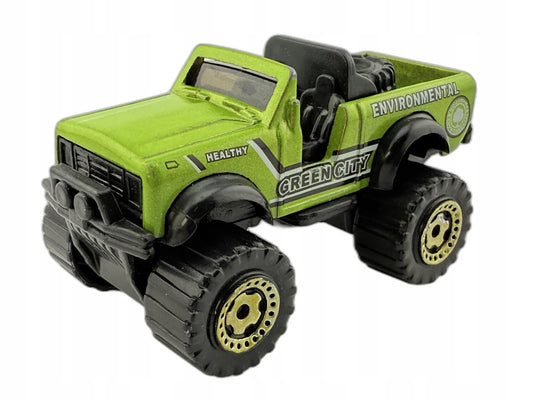 Jeep Terenowy Monster Truck Maisto Zielony 1:64