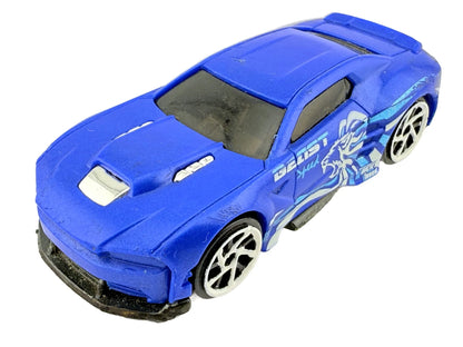 BEAST Jak Camaro, ZURU Metal Machines, Die cast HY 200003, Niebieski, 1:64
