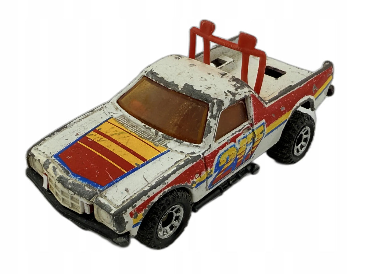 Toyota Hilux 4X4 Mainline Majorette Biały 1:57 Made in France