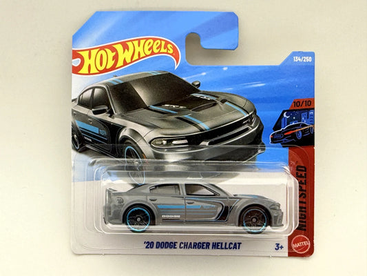 '20 DODGE CHARGER HELLCAT Nightspeed Hot Wheels 2026 Grafitowy 1:64